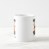 Retro Laten we wat tijd samen spelen Record Player Koffiemok (Center)