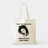 Retro  Lauryn Great Hil Vrouw Rapper Gifts Tote Bag (Achterkant)