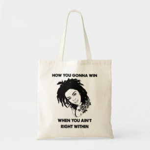 Retro  Lauryn Great Hil Vrouw Rapper Gifts Tote Bag