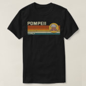 Retro Lava Championship Pompeii Italië Parkour Gra T-shirt (Design voorkant)