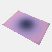 Retro Lavender Paarse gradiënt Deurmat (Schuin)