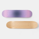 Retro Lavender Paarse gradiënt Persoonlijk Skateboard (Horizontaal)
