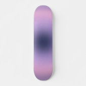 Retro Lavender Paarse gradiënt Persoonlijk Skateboard (Voorkant)