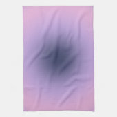 Retro Lavender Paarse gradiënt Theedoek (Verticaal)