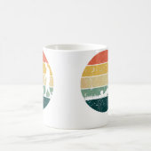 Retro Lawn Mowing Grass Cutting Mower Gardening Lo Koffiemok (Center)