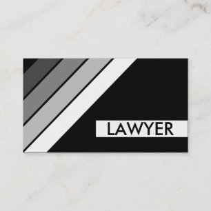 retro LAWYER Visitekaartje