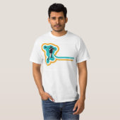 retro lax t-shirt (Voorkant volledig)