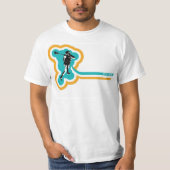 retro lax t-shirt (Voorkant)