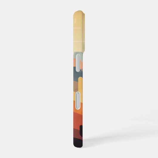 Retro Layered Canyons iPhone 16 Hoesje (Rechterkant)