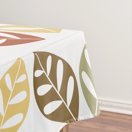 Retro Leaves Pattern Tafelkleed (Voorbeeld)