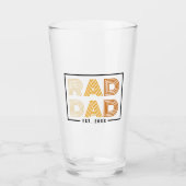 Retro Lees papa Glas (Voorkant)