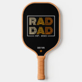 Retro Lees papa Pickleball Paddle (Voorkant)