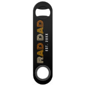 Retro Lees papa Speed Flessenopener (Voorkant)