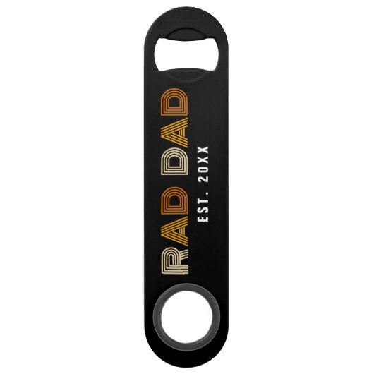 Retro Lees papa Speed Flessenopener (Voorkant)