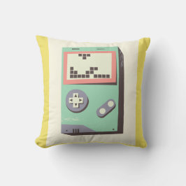 Retro LEGO Gameboy Throw Pillow – Fun Geeky Gift f Kussen