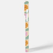 Retro lente bloemen Case-Mate iPhone case (Achterkant / Links)