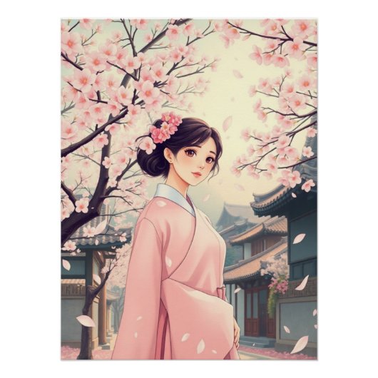 Retro lente in het Koreaans Perfect Poster (Voorkant)
