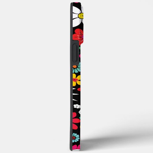 Retro lente wildflower patroon Case-Mate iPhone case (Achterkant / Rechts)