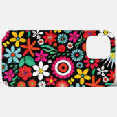 Retro lente wildflower patroon Case-Mate iPhone case (Achterkant (horizontaal))