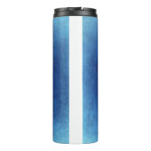 Retro Leo Astrology Thermal Tumbler Thermosbeker (Achterkant)