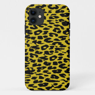 Retro-leopard-afdrukkleur Case-Mate iPhone Case