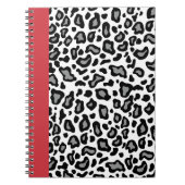 Retro Leopard Kantoor School Notitieboek Gift (Voorkant)