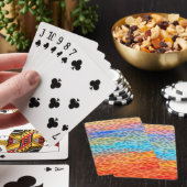 Retro Leopard Print Skin 2 Pokerkaarten (Insitu)