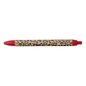 Retro Leopard printpennen Zwarte Inkt Pen (Voorkant)