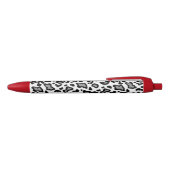 Retro Leopard Schrijven Pen Gift (Bovenkant)