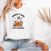 Retro leraar Halloween Creepin’ It Real Hoodie