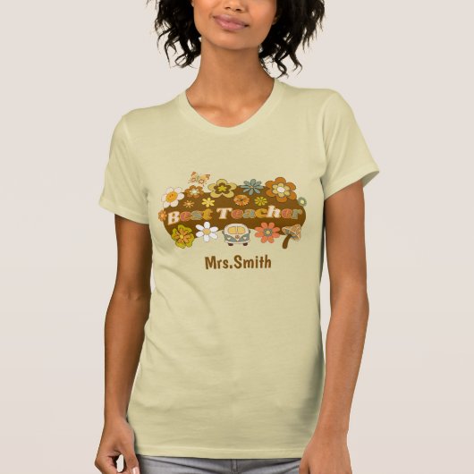 Retro leraar T-shirt (Voorkant)