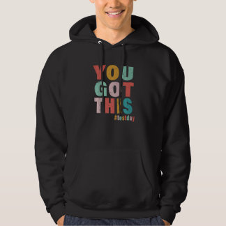 Retro Leraar Test Dag Je Krijgt Dit Inspirerend Hoodie