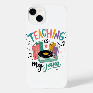 Retro Lesgeven Is Mijn Favoriet Vinyl Plaat Leraar Case-Mate iPhone 14 Plus Hoesje