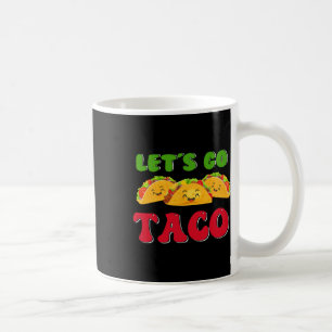 Retro Let's Go Taco Grappig Koffiemok