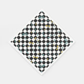 Retro Let's Party Verjaardag Servet (Hoek)