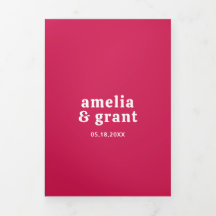 Retro Lettertype Hot Pink QR Code Foto Moderne Tro