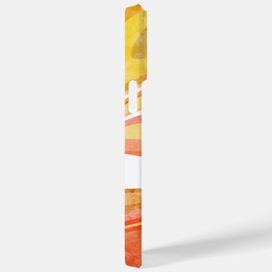 Retro Leuk Abstracte Streep Naam Moderne Inspirivi Case-Mate iPhone Case (Achterkant / Rechts)