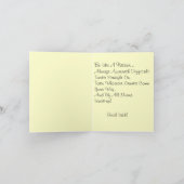 Retro Leuke Advies Felicitaties Nieuwe Baan Kaart (Binnen)