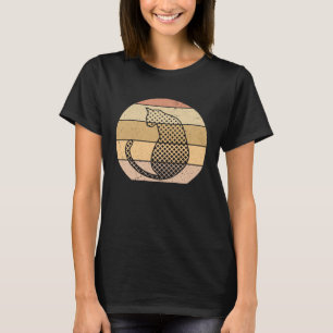 Retro Leuke Kat  Stijl Kat 20 T-shirt
