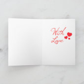 Retro Leuke Valentijnse Kaart van het Kat van de (Binnen)