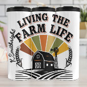 Retro levend Boerderij leven Thermosbeker