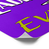 Retro levendige dames nacht poster (Hoek)