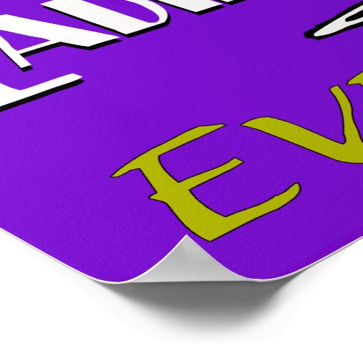 Retro levendige dames nacht poster (Hoek)