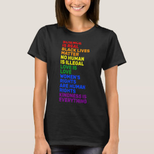 Retro LGBT Be You Regenboog Vlag Homo en Lesbisch  T-shirt