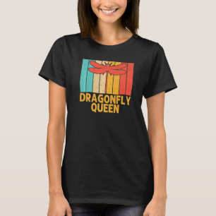 Retro Libelle Voor Vrouwen Moeder Insect Libelle T-shirt