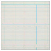 Retro Library Book Date Due Card Stof (Swatch)