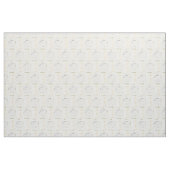 Retro Library Book Date Due Card Stof (Fat Quarter)
