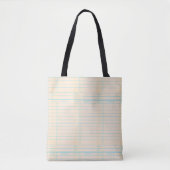 Retro Library Book Date Due Card Tote Bag (Voorkant)
