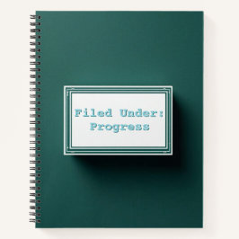 Retro Library Card Catalog | Scholarly Vintage Notitieboek