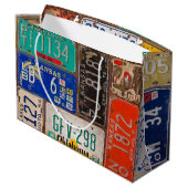 Retro License Bord Collectie Groot Cadeauzakje (Achterkant Gekanteld)